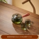 [3 части] боковая ручка xiaoyao Pot+зеленый пепельный ручка чашки 100 мл*2
