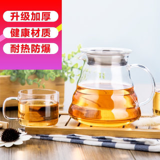 玻璃茶壶家用耐高温冲茶器泡茶器功夫过滤小水壶耐热加厚防爆