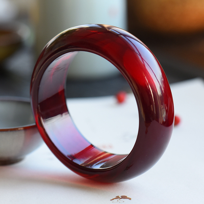 天然蜜蜡血珀手镯女士款手环手链