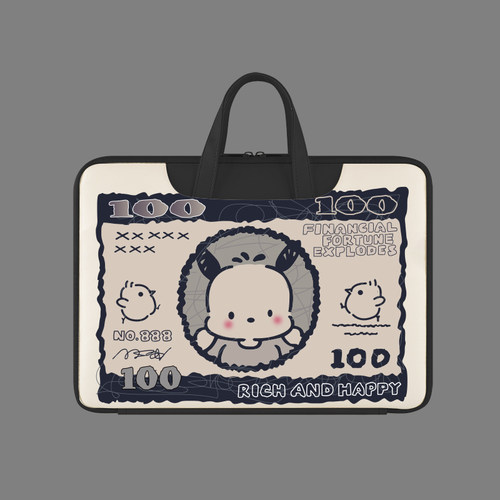 手提180度开口pu防水可爱卡通