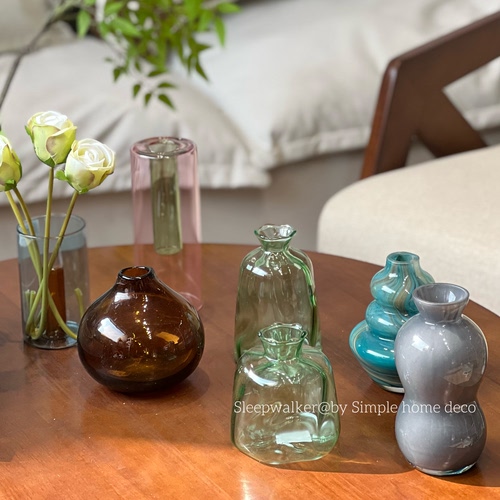 掌上瓶2｜桌面茶桌小花瓶 香薰瓶 一支花花瓶 扩香器