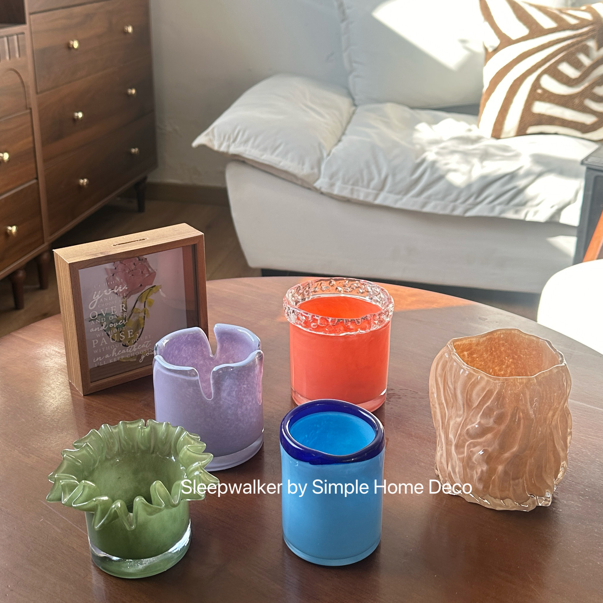 烛台收纳｜外贸样品孤品少量家居装饰品现代简约纯手工烛台收纳