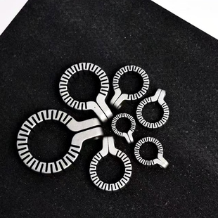 纯钛合金超轻中大型鸟脚链防脱扣易安装不伤脚玄凤小太阳鹦鹉脚环