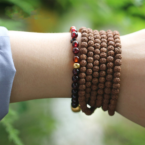 袖珍颗手串5mm爆肉小金刚菩提子