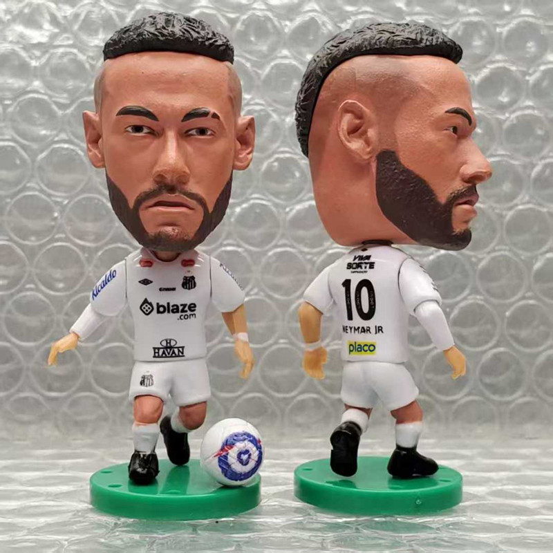 足球星人偶桑托斯俱乐部10号内马尔纪念玩偶公仔摆件