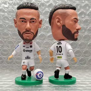 足球星人偶桑托斯俱乐部10号内马尔纪念玩偶公仔摆件