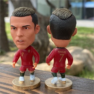 足球星玩偶国家队葡萄牙7号C罗公仔C罗纳尔多人偶手办摆件