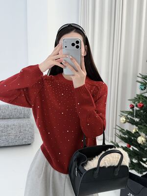 3NUX2026春新款韩版简约百搭显瘦高品质休闲圆领毛衣针织衫