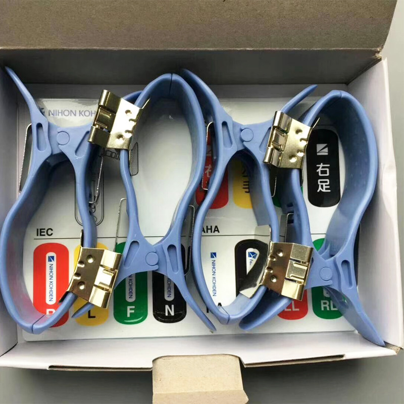 日本光电原装心电图机配件通用电肢体夹肢体夹 通用四肢电极夹