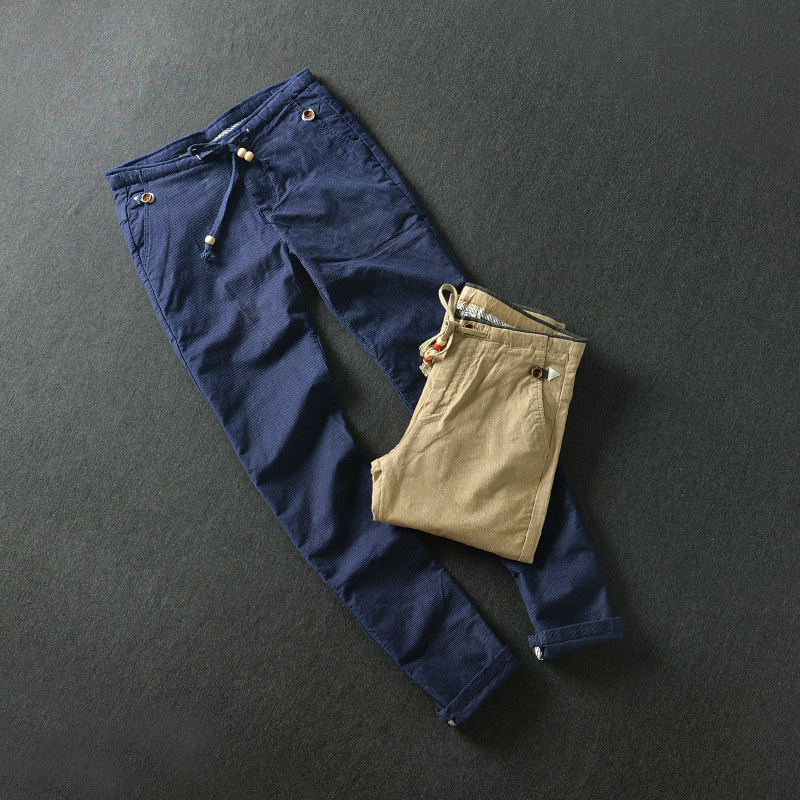 very Exquisite Skin-friendly Autumn and winter originality corduroy trousers Mosaic Elastic band Casual pants men's wearin the Men's clothing, Casual pants  category - from Buy2taobao.com to provide professional Taobao agent buy service