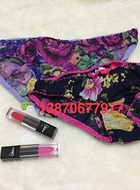 topshop欧美低腰雪纺全棉三角裤