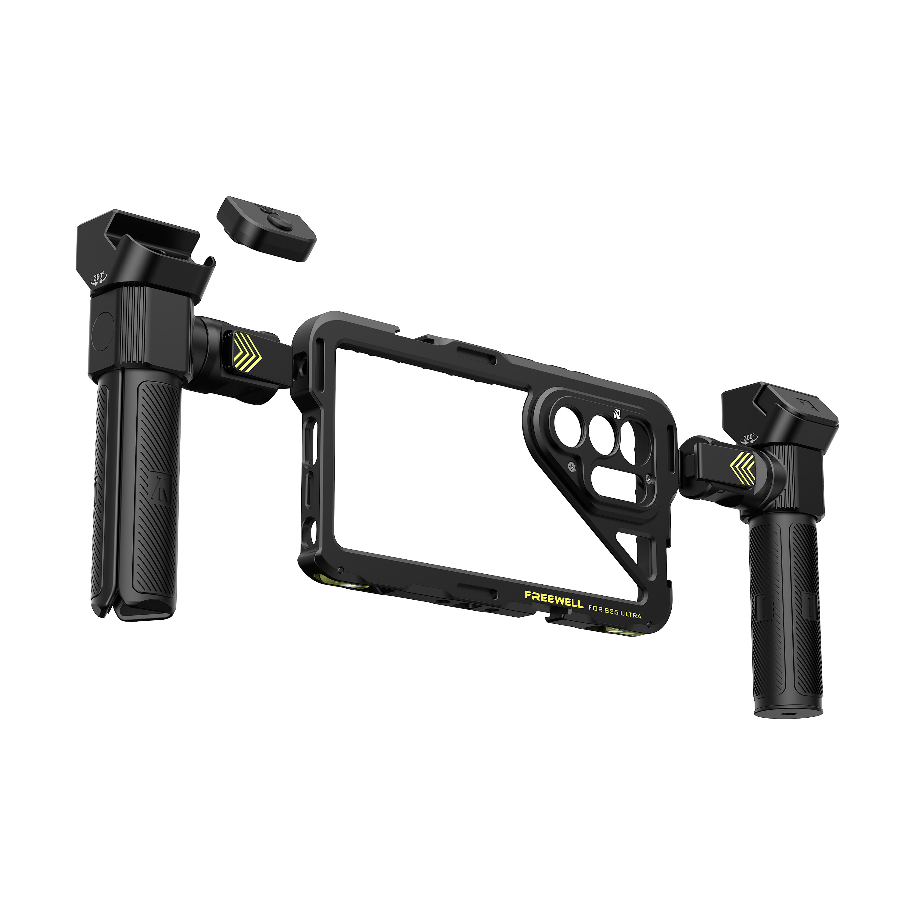 FREEWELL菲尔威三星S26 Ultra/S25U手机兔笼三脚架蓝牙手柄