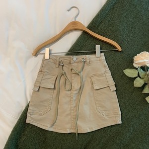 RM13521#夏季辣妹纯欲风工装牛仔半身裙