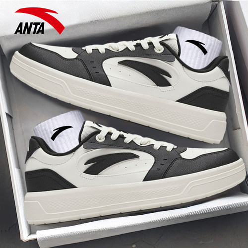 安踏男士低帮休闲运动鞋板鞋