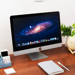 饰道具摆件 仿真苹果一体机电脑模型21.5寸24寸27寸假显示器模型装