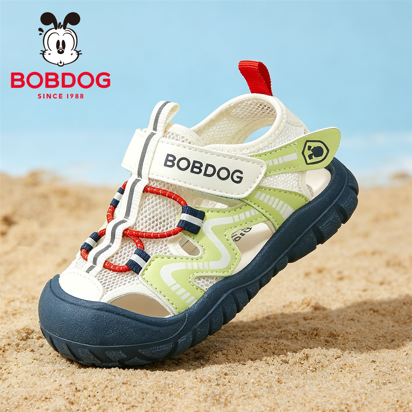 Babudou Baby Sandals Summer Children's Toddler Shoes for Boys and Girls Soft-Soled Non-Slip Lightweight Infant Beach Shoes