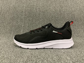 百搭休闲运动鞋 特步男鞋 2020春秋轻便透气回弹底跑鞋 981419118007