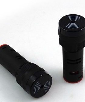 一佳16MM蜂鸣器 AD16-16M 黑色 报警器警笛声讯响器