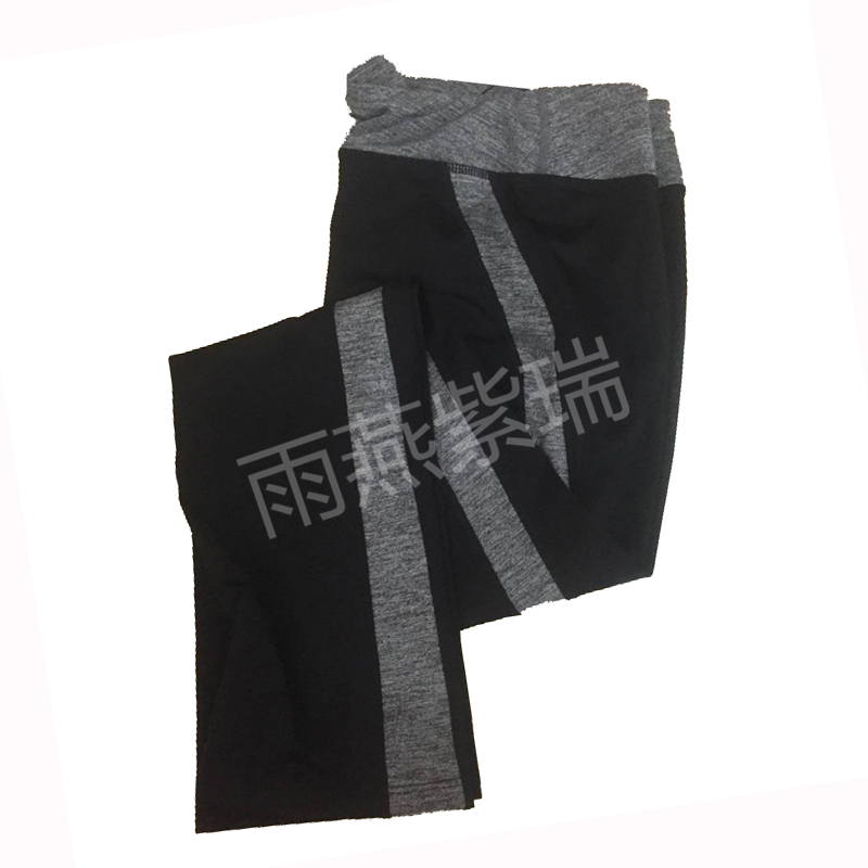 hosa浩沙瑜伽服女舒适跑步运动健身长裤吸汗速干直筒裤 薄款