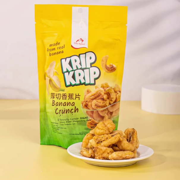 红白兔厚切香蕉片零食