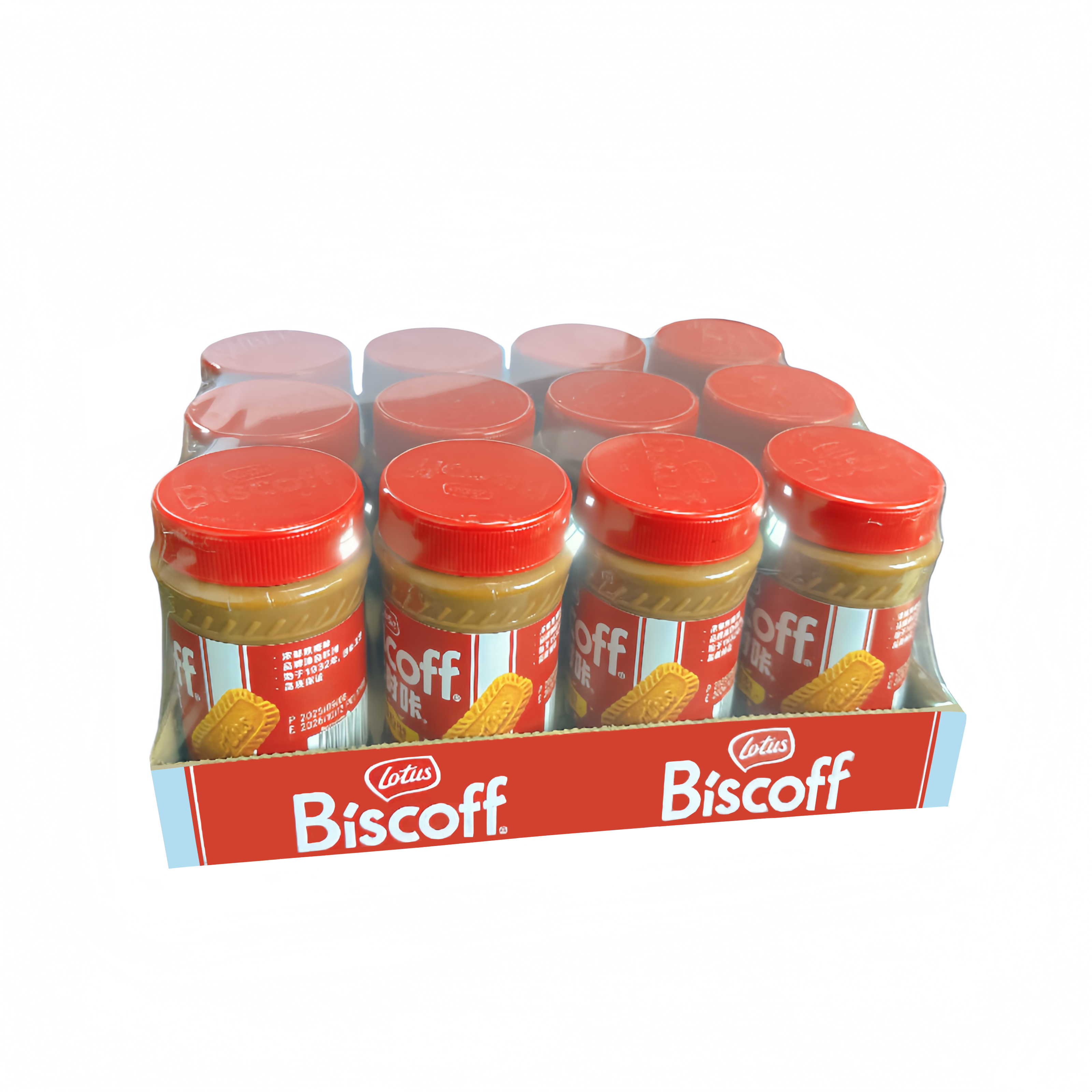 整箱装比时咔和情焦糖饼干涂抹酱幼滑型400g面包酱颗粒380g甜品酱