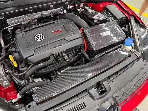 EDDY三代碳纤进气冬菇头风箱适配大众高尔夫7GTI7.5/8 A3途观 CC