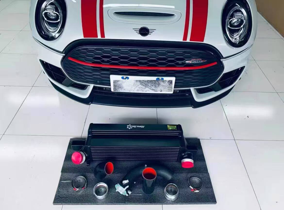 适配迷你MINI JCW F56F54F55F57 F60 B48改装SNOWTECH加大中冷 - 实物图