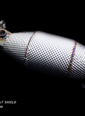 RES奥迪A4L A5 A6L A7 2.0T改装RES隔热头段直通隔热头段三元排气