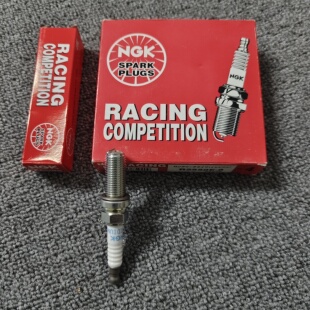 10适配GTR35斯巴鲁BRZ RACING红盒火花塞R2558E 9度NGK 10度8