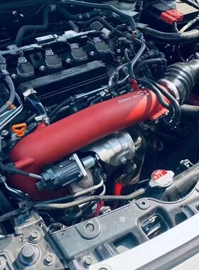 SNOWTECH涡轮进气管吸气管加大适配11代思域型格1.5T