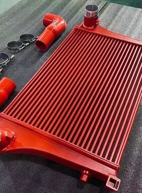 SNOWTECH加大中冷中冷管适配A3 S3高尔夫7R/GTI8/7.5 SNOW/CC