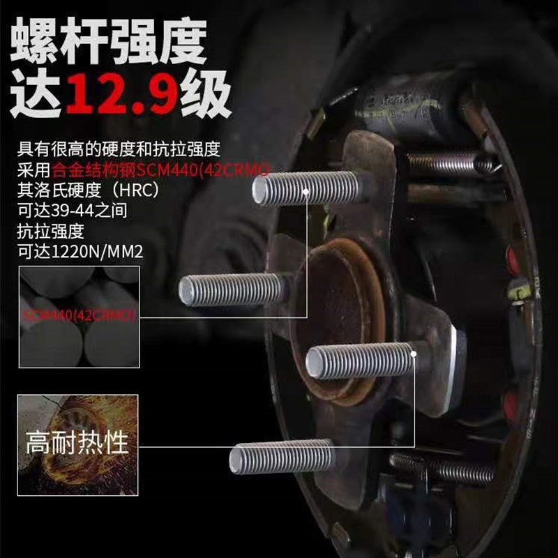 适用本田轮毂加长改装螺杆