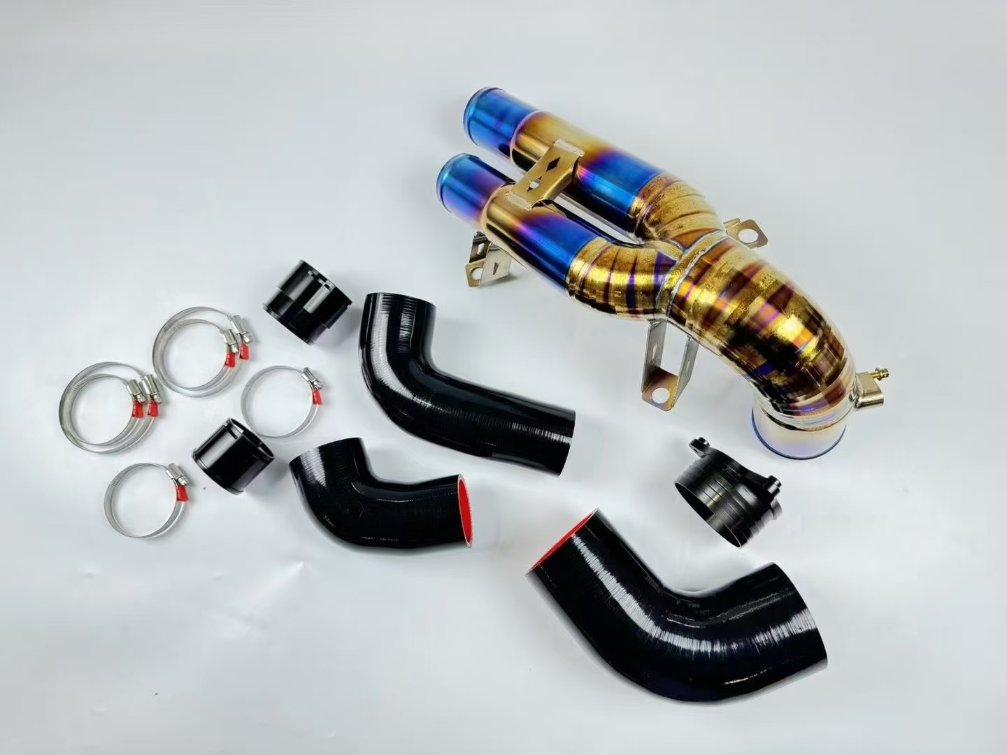 SnowTech钛合金涡轮管适配宝马G80G82G87 M2/M3/M4 S58 X3M X4M
