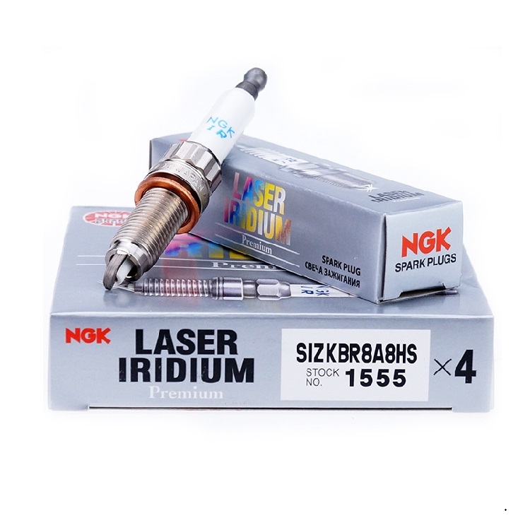 NGK铱铂金SIZKBR8A8HS火花塞1555适用于宝马N20 N55 N54