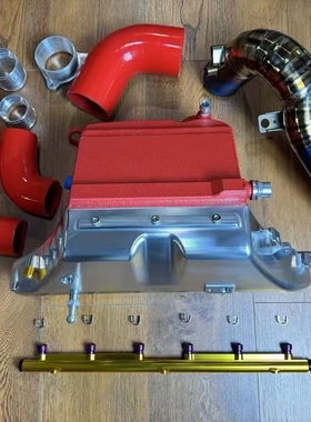 SnowTech加大顶冷歧管中冷涡轮管适用宝马G80 G82 M3 M4 M2 S58