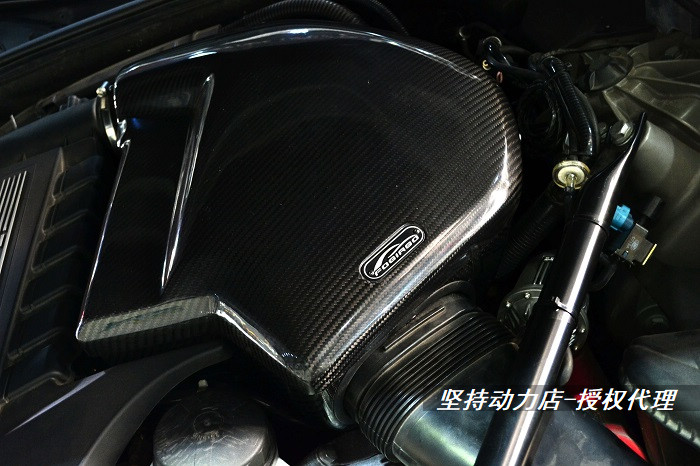 适配宝马F18 535 GT 5 6系640 F06改装进气套件N55冬菇头碳纤风箱