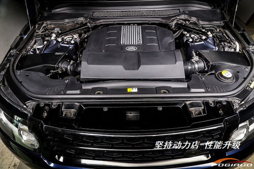 适配路虎揽胜运动版行政3.0T发现5改装进气套件冬菇头碳纤风箱FOG - 封面