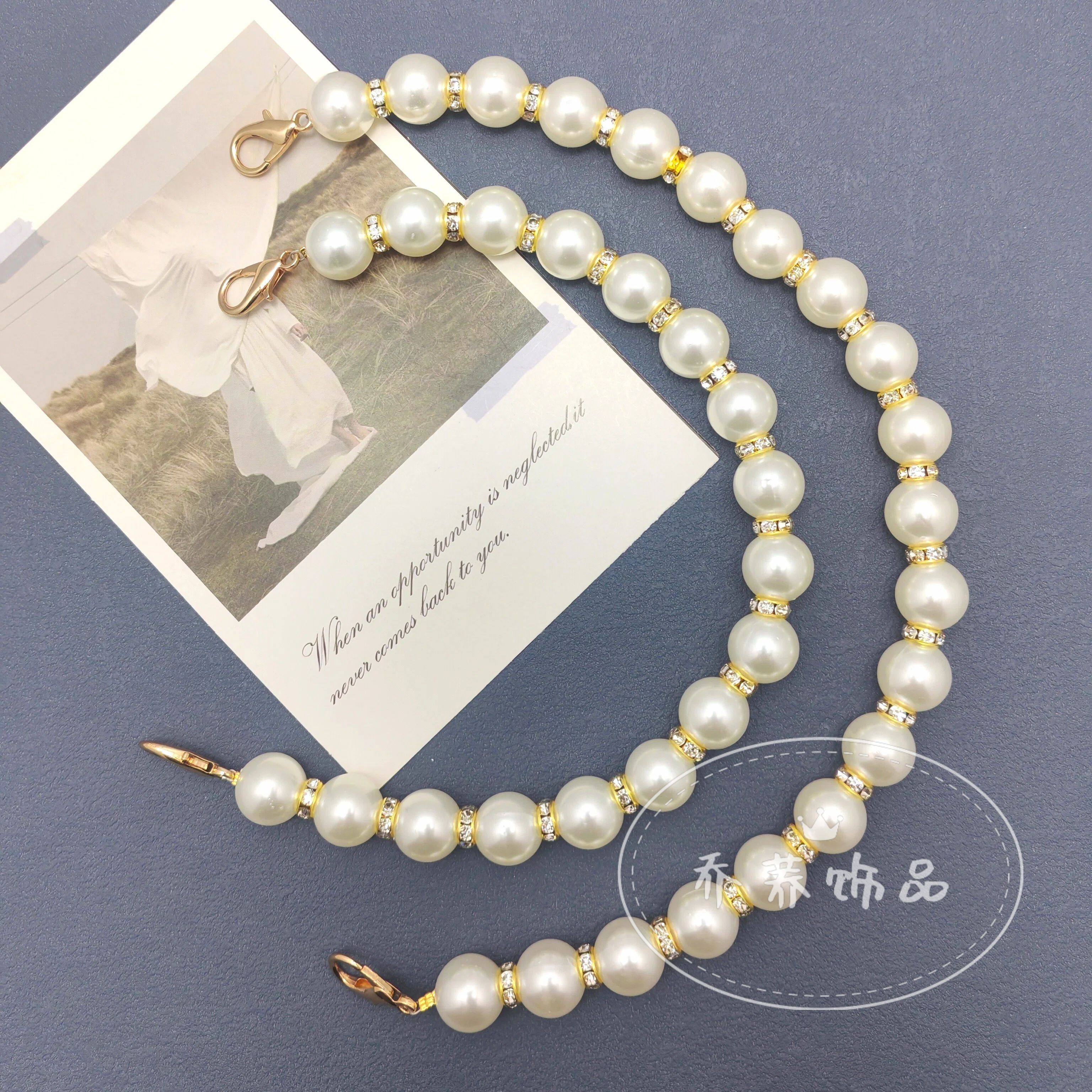 仿珍珠链百搭高级包链链条金色链配饰链条diy材料手提包链条短款,服饰配件/皮带/帽子/围巾,包带,淘宝优惠券,粉丝福利购,淘宝优惠卷