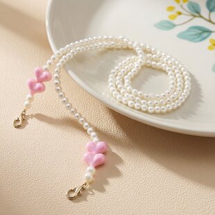 扩音器小蜜蜂珍珠链条配件包带肩带斜挎可替换仙女包链单买挎包