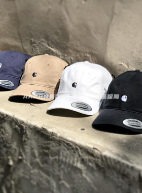 正品Carhartt Wip Madison 卡哈特帽子小标软顶弯檐鸭舌帽棒球帽