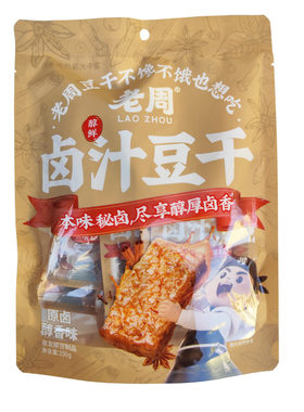 盐城特产老周豆干150克袋装3口味