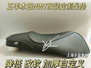 适用五羊本田NWT150坐垫nwt改装降低改软加厚加高加软坐垫