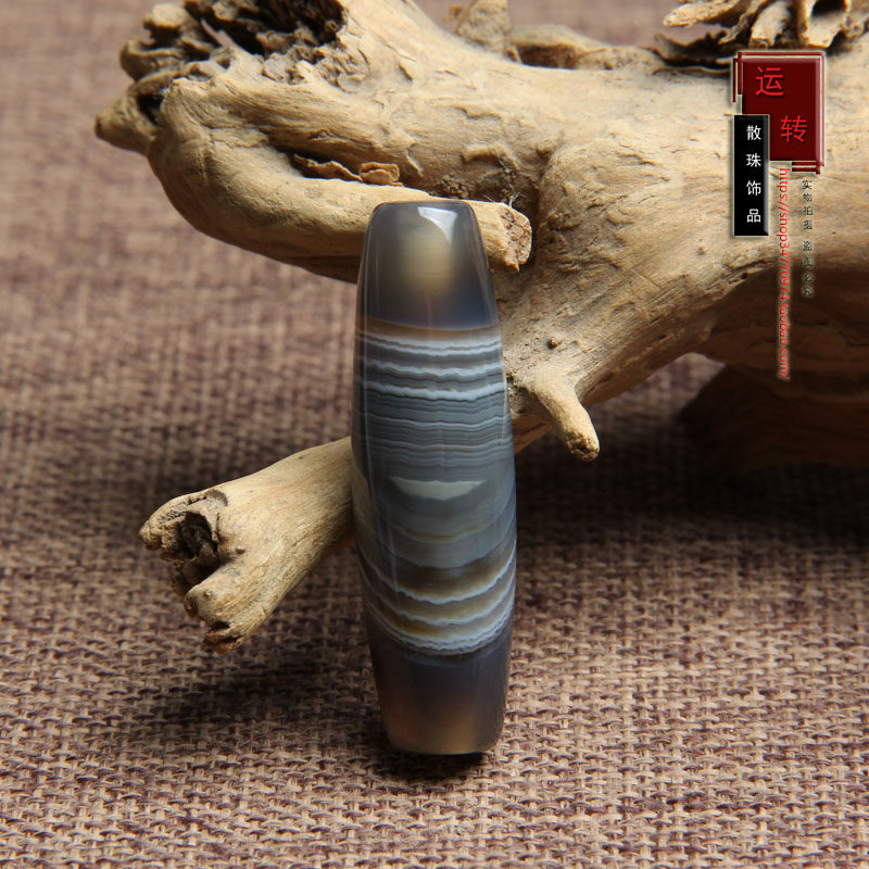 天然缠丝玛瑙勒子天眼天珠药师散珠单珠线珠天珠锁骨链一图一物