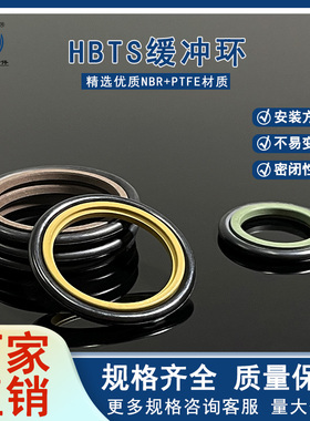 斯特封HBTS110*6.3缓冲密封件轴用斯特封110*125.6*6.3油缸密封件