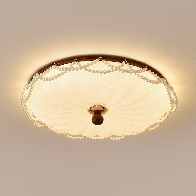 2025新款创意中古风吸顶灯三色