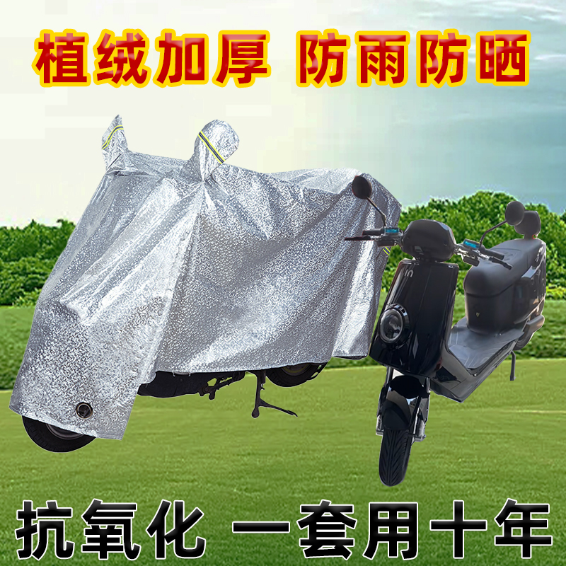 绿源N1电动车防晒防雨罩车衣