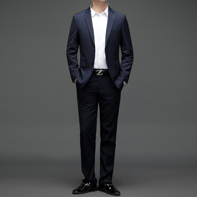 2025秋季套装修身休闲商务大码男士礼服A311-SJT502-特P185,男装西服套装,电商A311