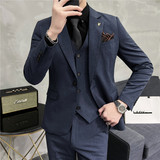 2025春季新西装套装修身休闲商务大码工西服男士礼服SJT9931-P285，男装西服套装，电商A311