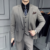 木框景2025春季套装修身休闲商务大码工西服A311-SJT9961-P285，男装西服，电商A311