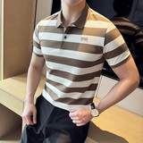 2025夏季新款polo衫商务休闲体恤时尚潮流上衣男A311-PL2530-P70，男装T恤，电商A311